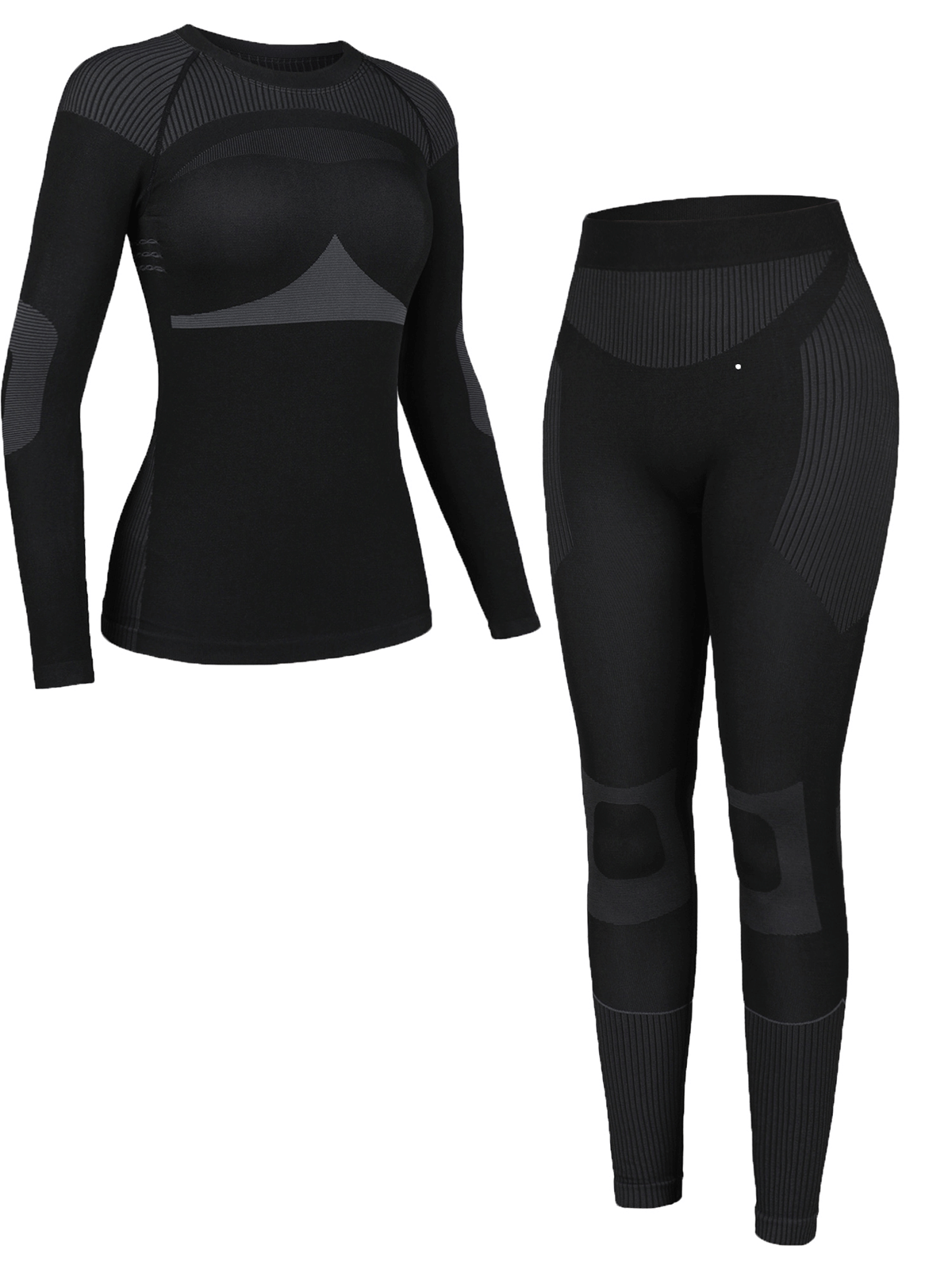 Thermal Sports Warm-Up Underwear Set for Skiing