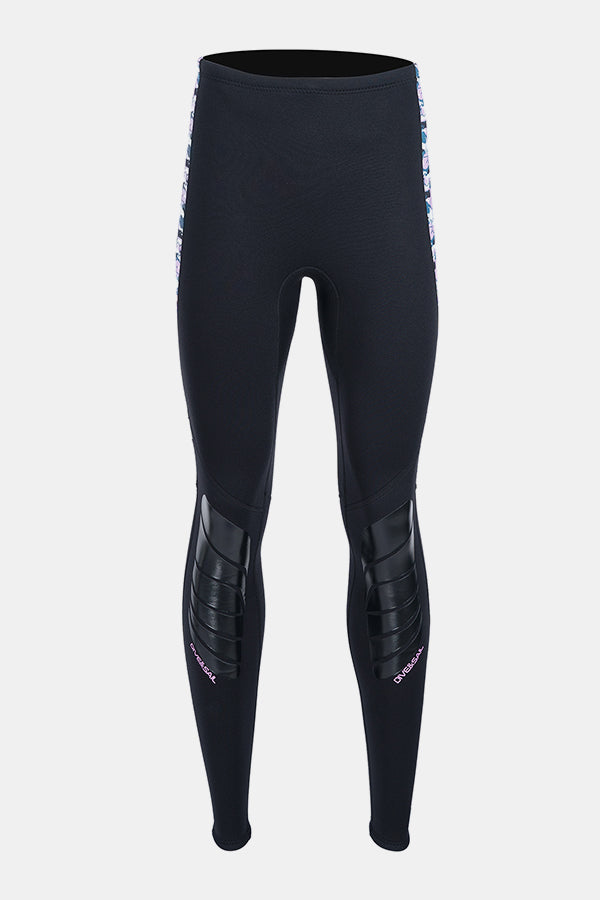 Camouflage des femmes Chaudeuse et protectrice Pantalon de plongée sous-marine de 2 mm