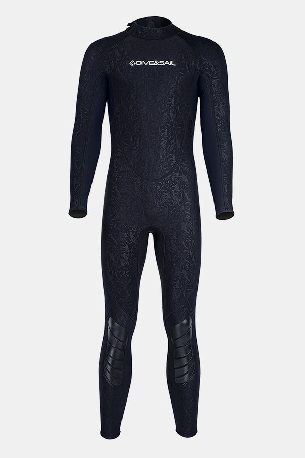 Men's 1.5MM Back Zipper One-Piece Warm And Cold-Proof Wetsuit
