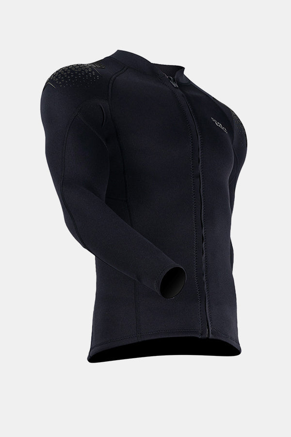 Coussin de 1,5 mm à manches longues pour hommes et combinaison chaude à manches à manches longues et chaude