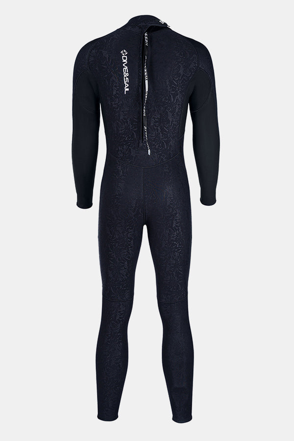Men's 1.5MM Back Zipper One-Piece Warm And Cold-Proof Wetsuit