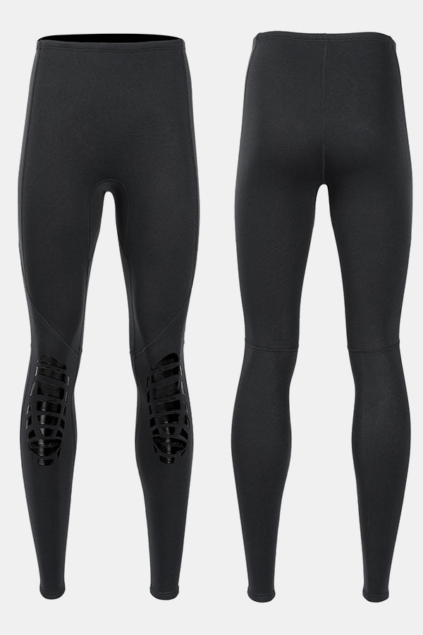 Pantalon de plongée à la division chaude et épaissie de 1,5 mm pour femmes