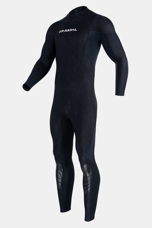 Men's 1.5MM Back Zipper One-Piece Warm And Cold-Proof Wetsuit