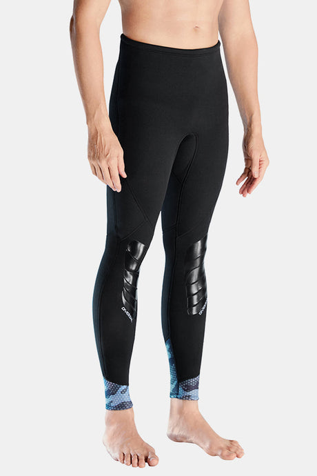 Camuffamento maschile caldo e protettivo diviso 2 mm pantaloni da immersione