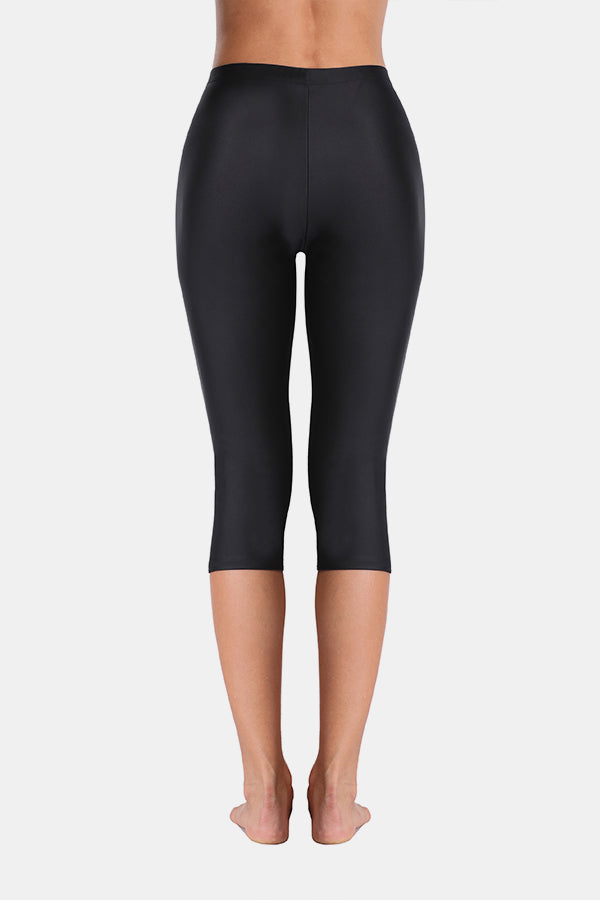 Attraco High Waist Bogleg Sea Horse Etichetta nuotare