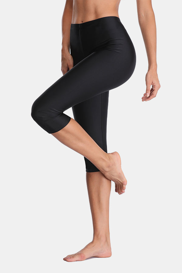 Attraco High Waist Bogleg Sea Horse Etichetta nuotare