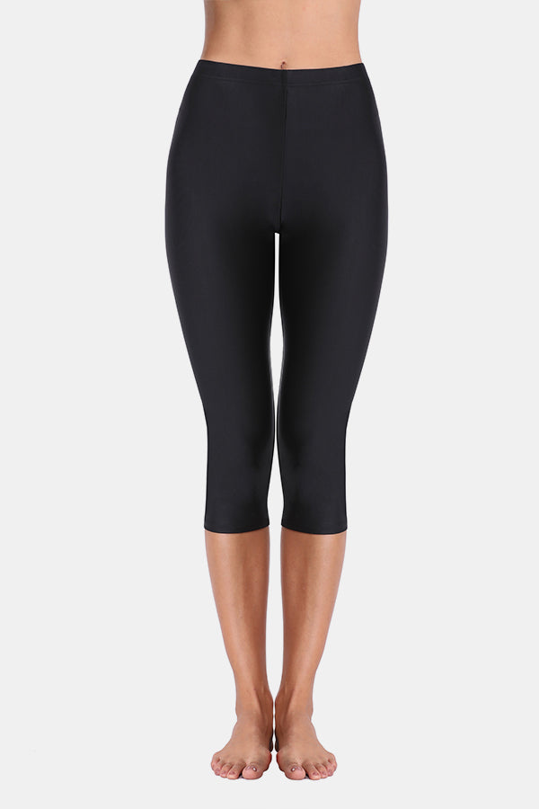 Attraco High Waist Bogleg Sea Horse Etichetta nuotare