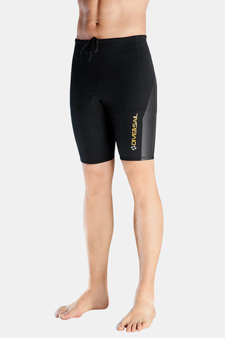 Shorts de plongée de plongée de 2 mm de cuir lisse pour hommes