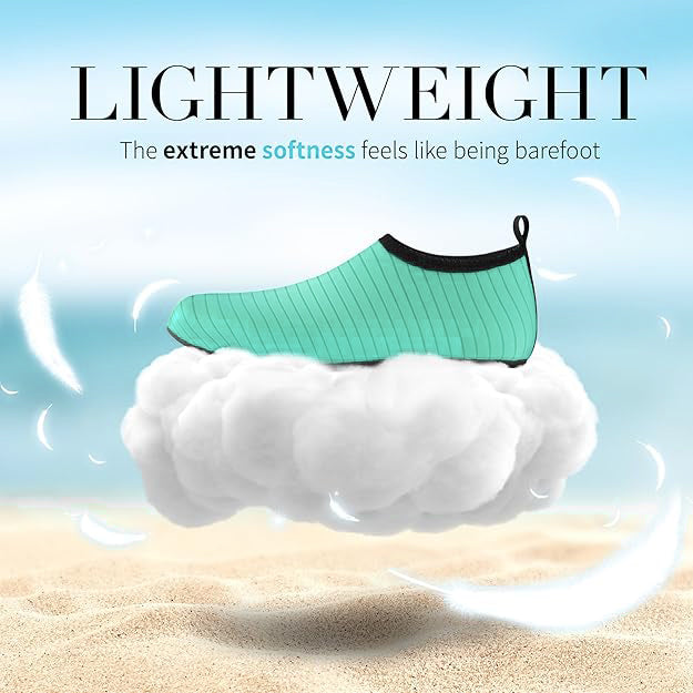 Water Shoes for Women Men Swim Shoes Water Socks for Cruise Essentials Swimming Aqua Beach Pool Yoga Surf
