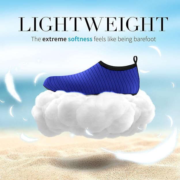 Water Shoes for Women Men Swim Shoes Water Socks for Cruise Essentials Swimming Aqua Beach Pool Yoga Surf