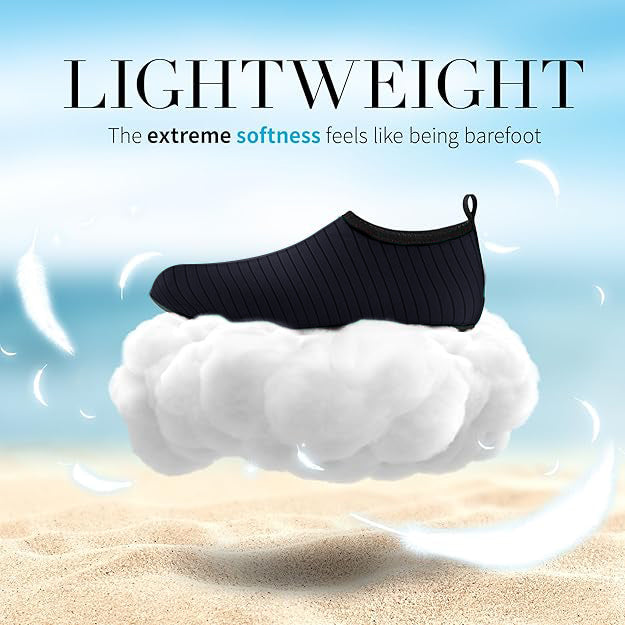 Water Shoes for Women Men Swim Shoes Water Socks for Cruise Essentials Swimming Aqua Beach Pool Yoga Surf