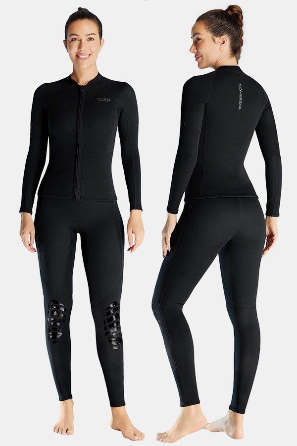 El traje de neopreno de 1,5 mm de manga larga de 1,5 mm de 1.5 mm