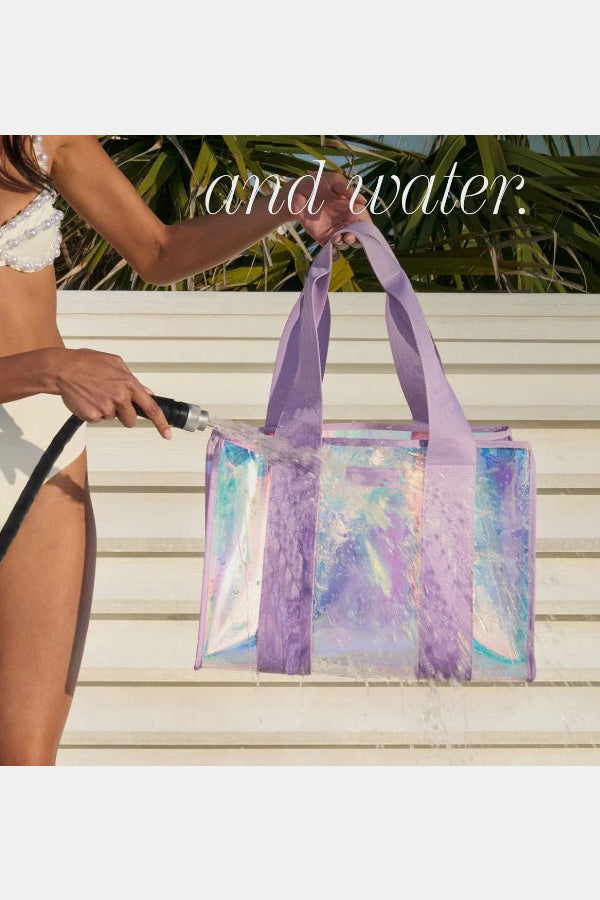 Travel Tote with Phone Pouch Beach Bag