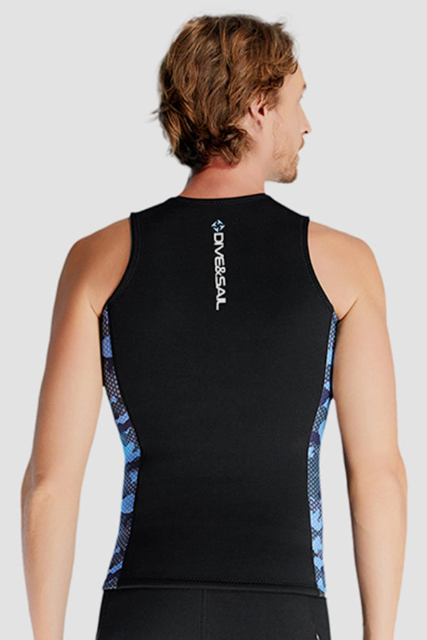 Gilet de plongée à la plongée de 2 mm de division de 2 mm de division de 2 mm chaude et protectrice pour hommes