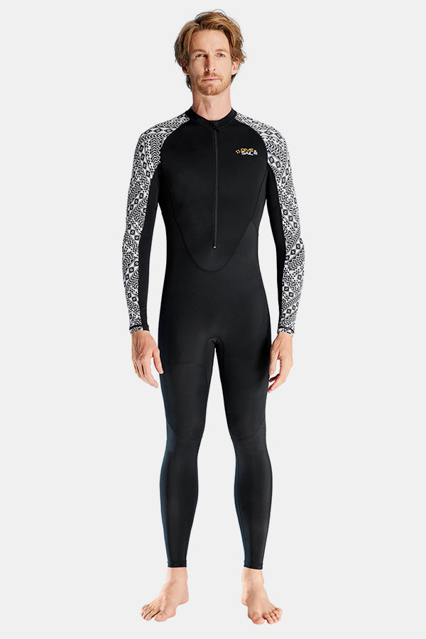 One-Piece Quick-Dry Sun Protection Diving Suit (Men's)