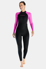 New Women One-Piece Long Sleeve Insulated And Warm 3MM Wetsuit