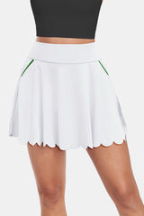 Frauen Tennis Polo Kleider Rippen Halbzip Fleuled Golf -Trainingskleid mit gebauten Shorts und BH