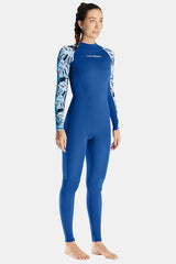 One-Piece Long Sleeve Printed Quick-Drying Wetsuit Jellyfish Suit