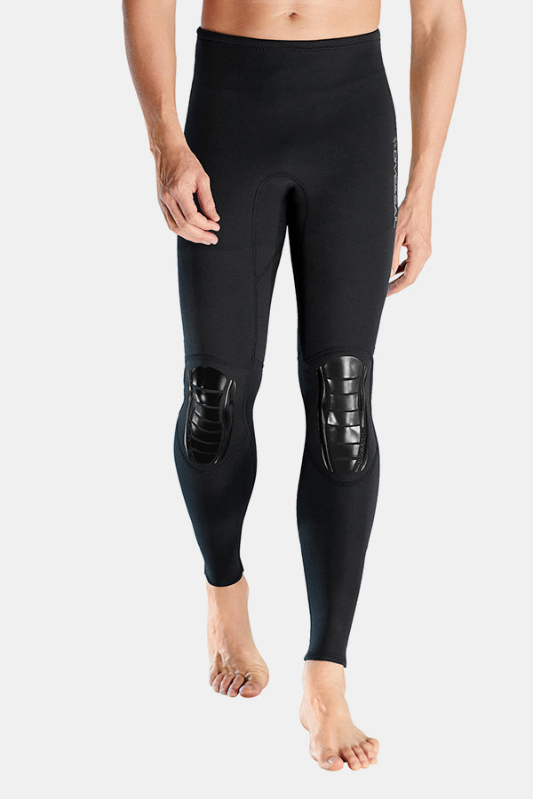 Pantaloni da immersione calda a diviso da 1,5 mm da uomo