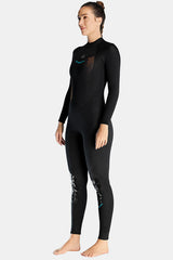 Women's 3MM Cold-Proof Long Sleeve One-Piece Wetsuit