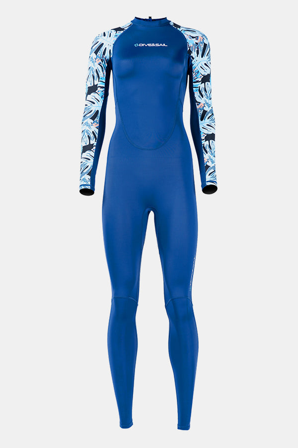 One-Piece Long Sleeve Printed Quick-Drying Wetsuit Jellyfish Suit