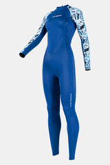 One-Piece Long Sleeve Printed Quick-Drying Wetsuit Jellyfish Suit