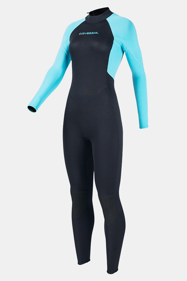 New Women One-Piece Long Sleeve Cold-Proof 3MM Wetsuit – Attraco