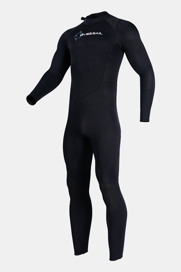 Men's 1.5MM Back Zipper One-Piece Warm And Cold-Proof Wetsuit