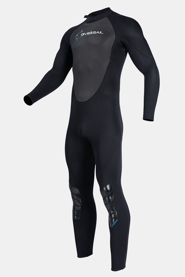 Premium 3mm Men's One-Piece Warmth and Cold-Proof Wetsuit