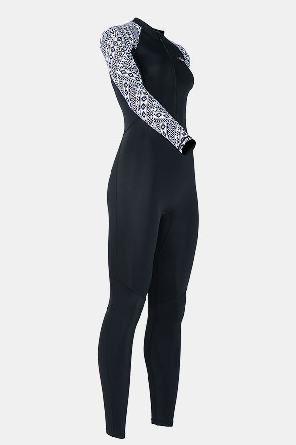 One-Piece Quick-Dry Sun Protection Diving Suit (Women's)