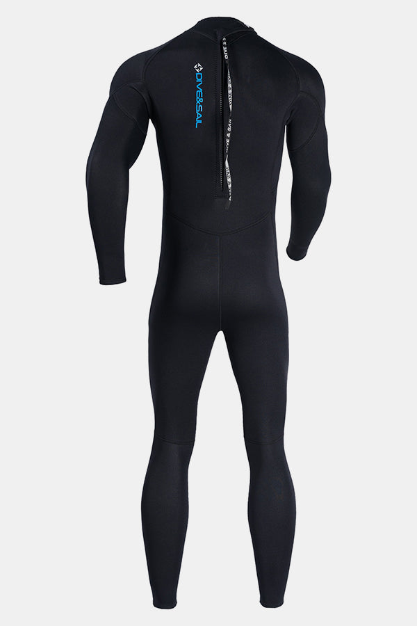 Premium 3mm Men's One-Piece Warmth and Cold-Proof Wetsuit