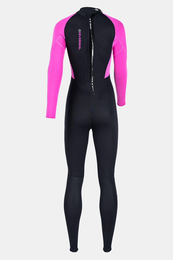 New Women One-Piece Long Sleeve Insulated And Warm 3MM Wetsuit