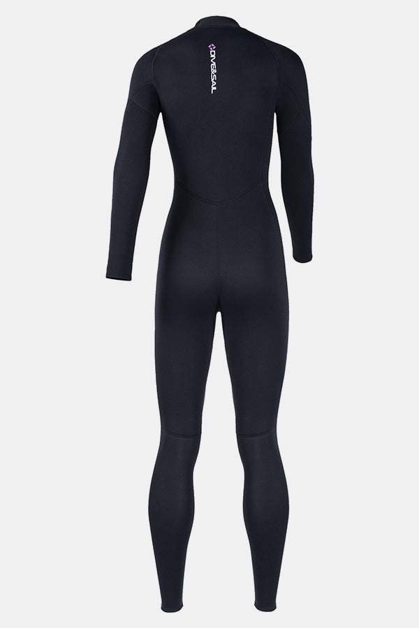 1.5MM Oblique Front Zipper Warm Surfing One-Piece Cold-Proof Diving Suit For Women