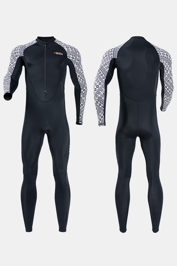 One-Piece Quick-Dry Sun Protection Diving Suit (Men's)