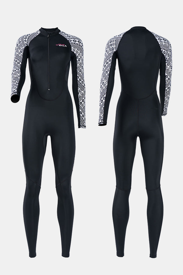 One-Piece Quick-Dry Sun Protection Diving Suit (Women's)