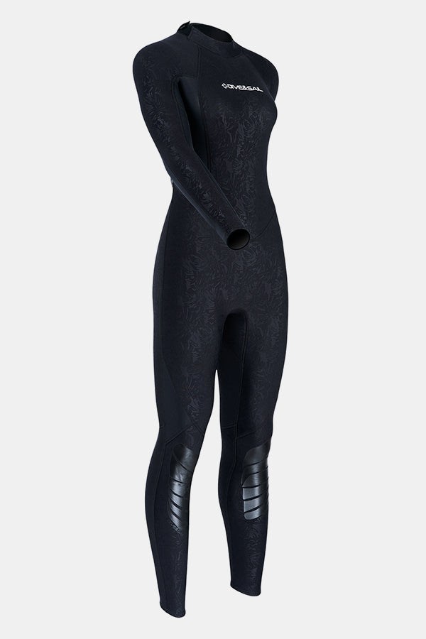Women's 1.5MM Back Zipper One-Piece Warm And Cold-Proof Wetsuit