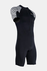 Cold-Proof And Warm One-Piece Short Sleeve 3MM Men's Wetsuit