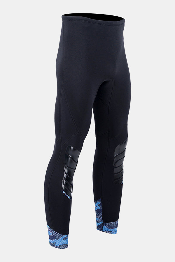 Camuffamento maschile caldo e protettivo diviso 2 mm pantaloni da immersione