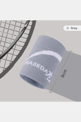 Sports Wristbands Sweatband for Women Breathable Tennis Wrist Bands Absorbent Sweat Band