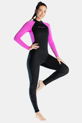 New Women One-Piece Long Sleeve Insulated And Warm 3MM Wetsuit