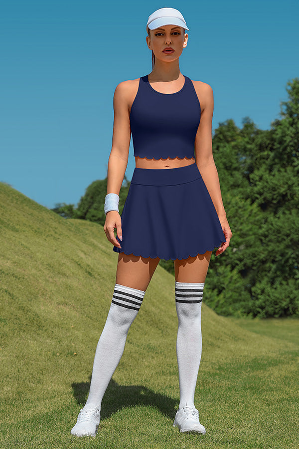 workout dress for women Navy Tennis Dresses for Women Athletic Workout Dress, Navy/Size S