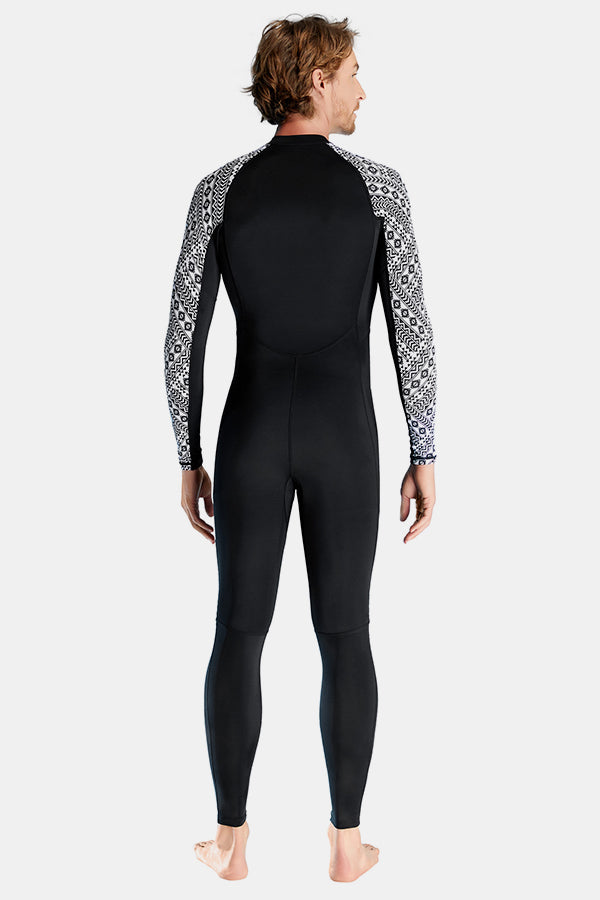 One-Piece Quick-Dry Sun Protection Diving Suit (Men's)