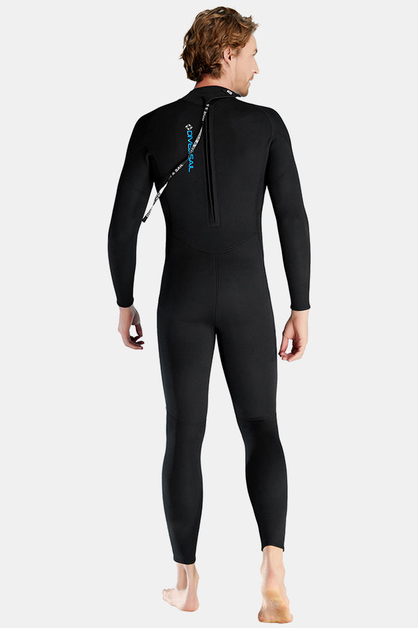 Premium 3mm Men's One-Piece Warmth and Cold-Proof Wetsuit