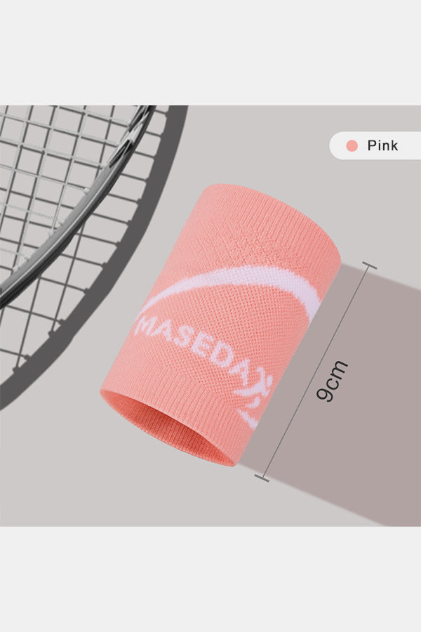 Sports Wristbands Sweatband for Women Breathable Tennis Wrist Bands Absorbent Sweat Band