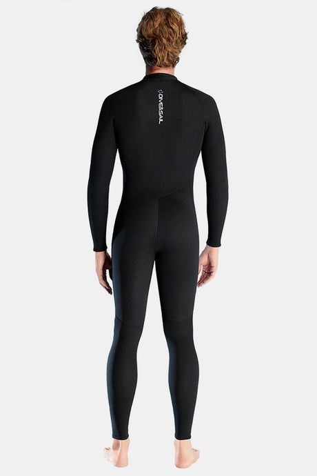 1.5MM Oblique Front Zipper Warm Surfing One-Piece Cold-Proof Diving Suit For Men