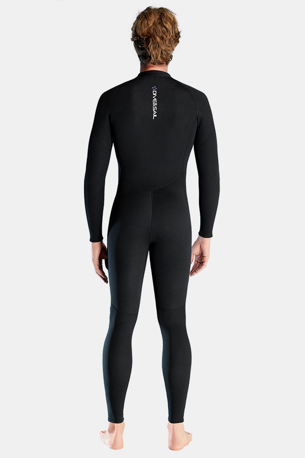 1,5 mm schräg vordere Reißverschluss warm warmes Surfen einteiliger kaltes Tauchanzug für Männer