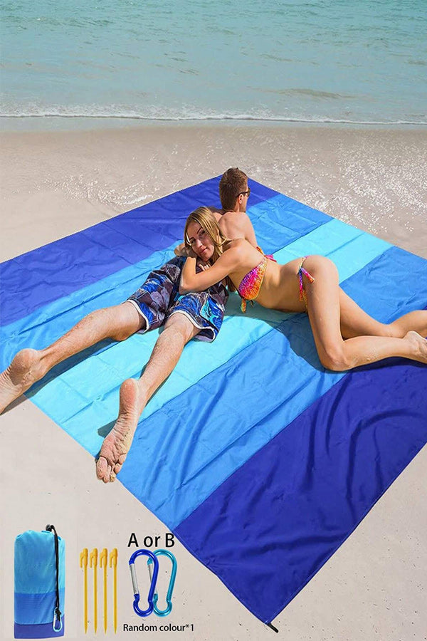 Aults Oversized Lightweight Waterproof Sandproof Beach Blanket