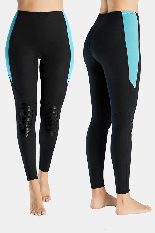 Pantaloni da immersione a diviso caldo addensato da 1,5 mm da donna