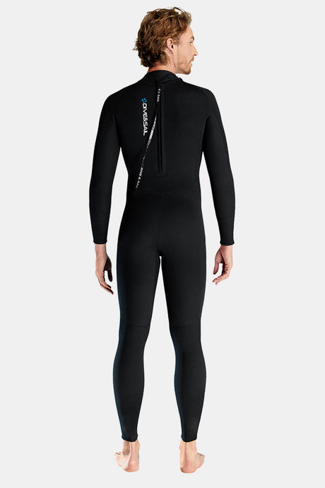 Men's 1.5MM Back Zipper One-Piece Warm And Cold-Proof Wetsuit