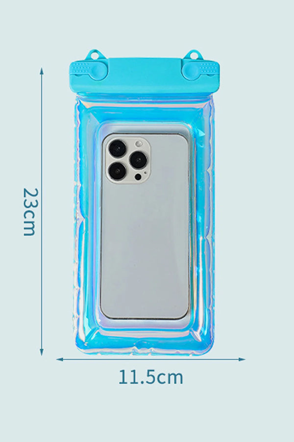 Pvc Cell Phone Waterproof Phone Pouch with Lanyard Clear Leakproof PVC Cell Phone Dry ...